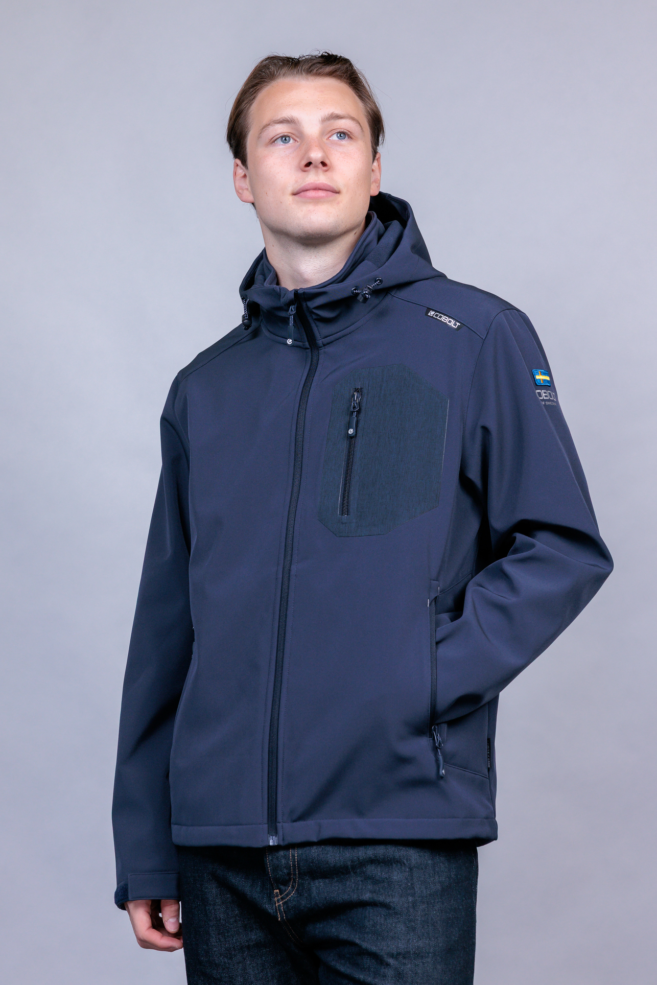 SOLNA JACKA DK NAVY