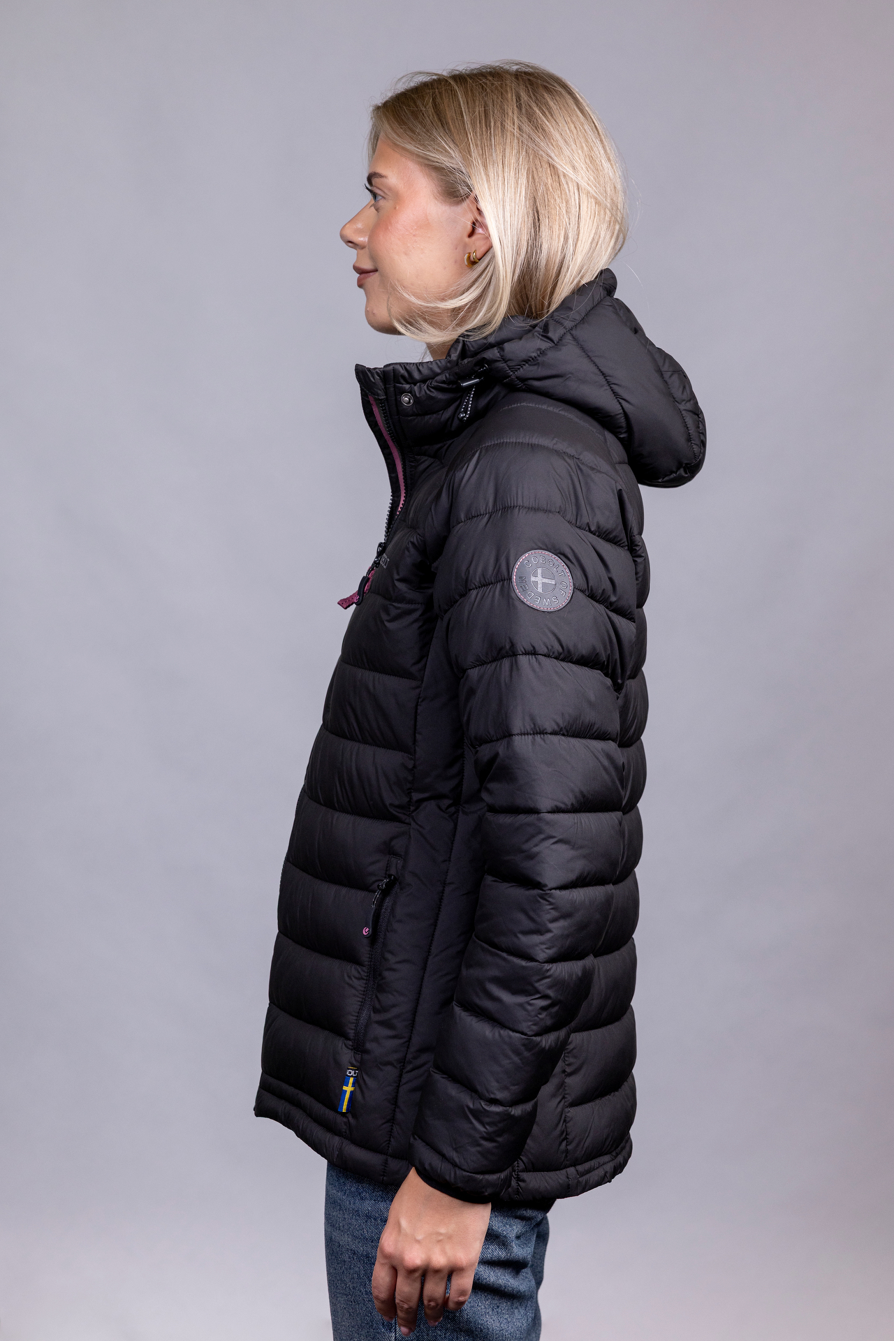 ULRIKA LIGHT JACKET BLACK - Bild 2