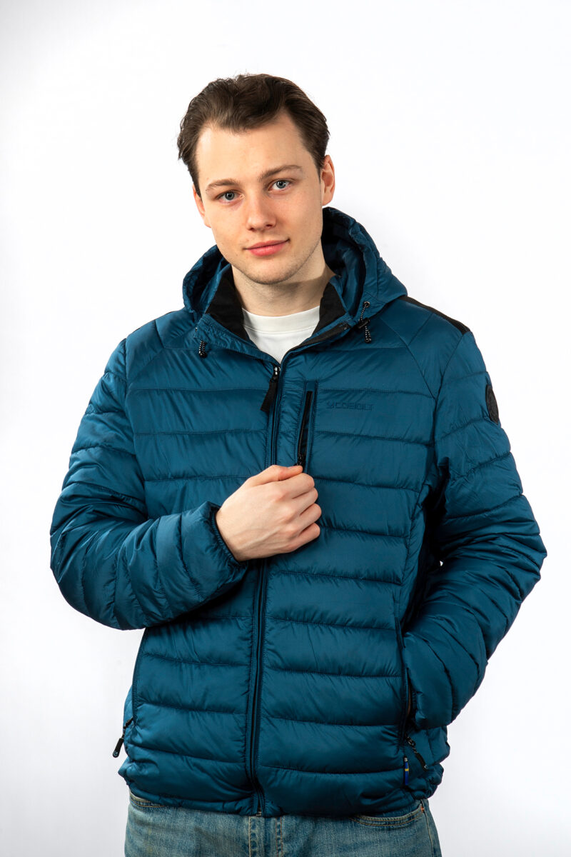 SANDVIKEN LT HOOD TEAL