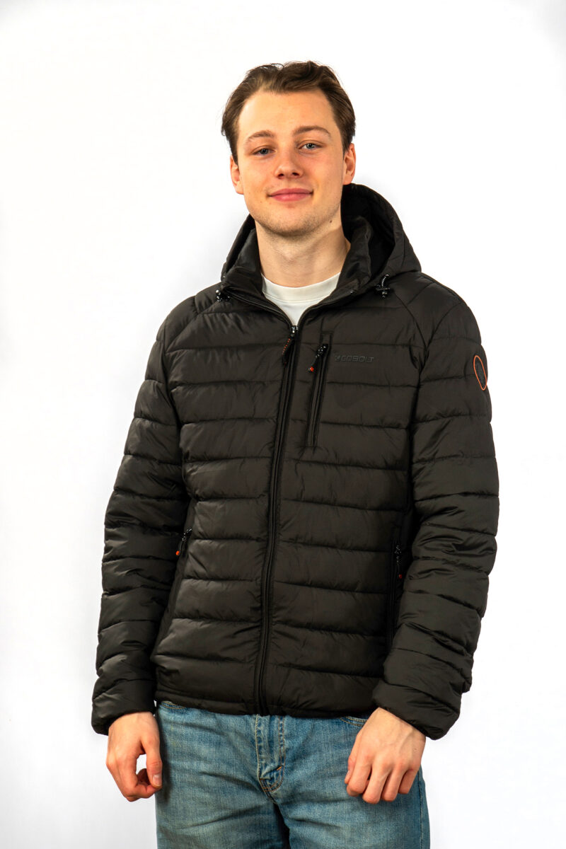 SANDVIKEN LT HOOD BLACK