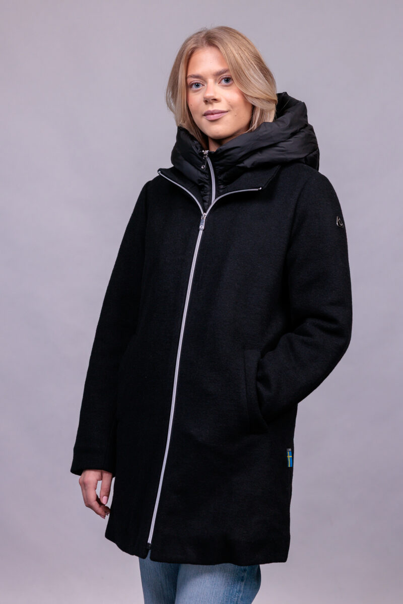 WOOL JACKET BLACK