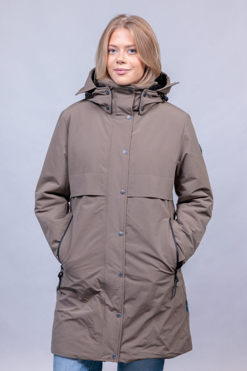 ESTHER PARKA GREYBROWN