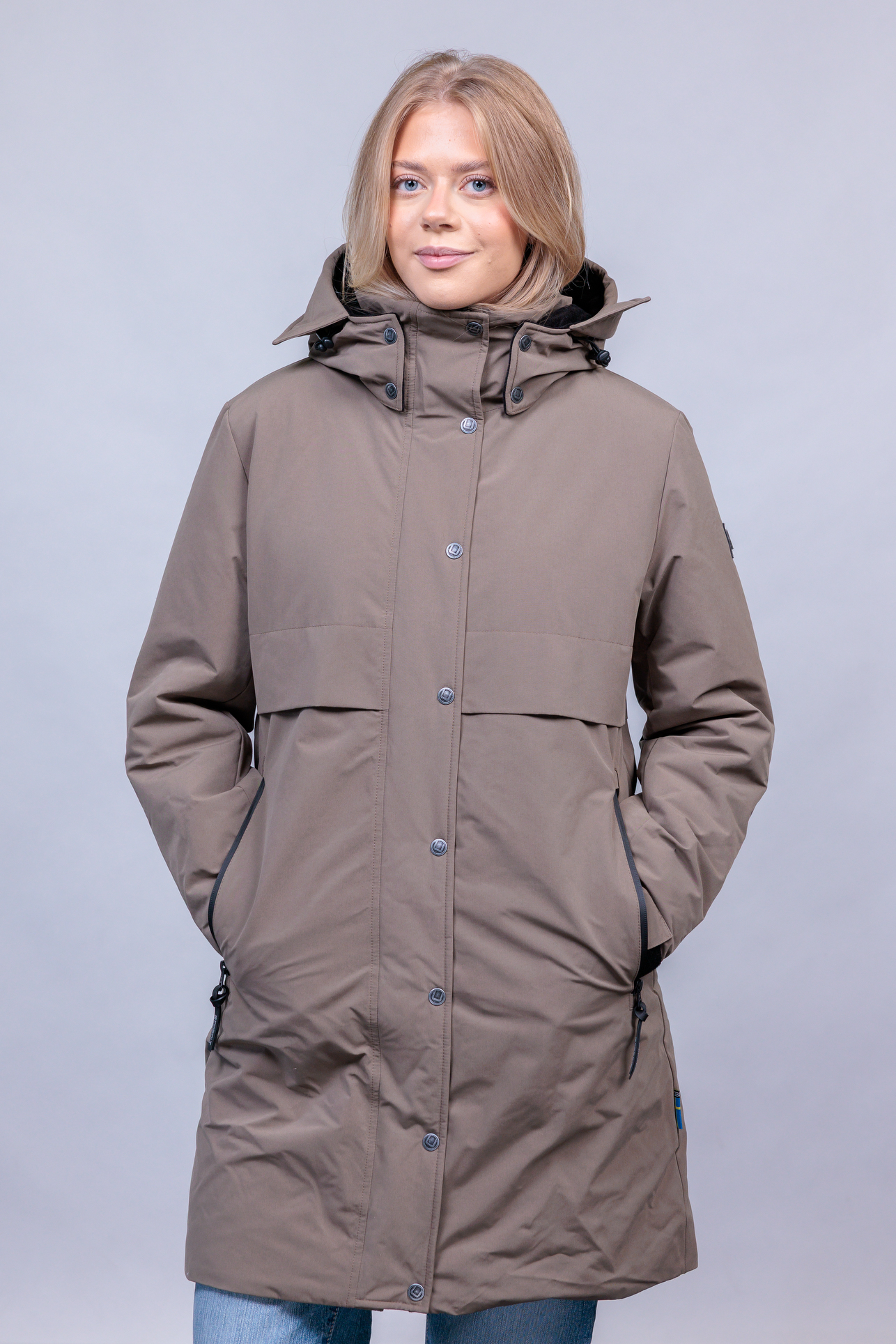 ESTHER PARKA GREYBROWN