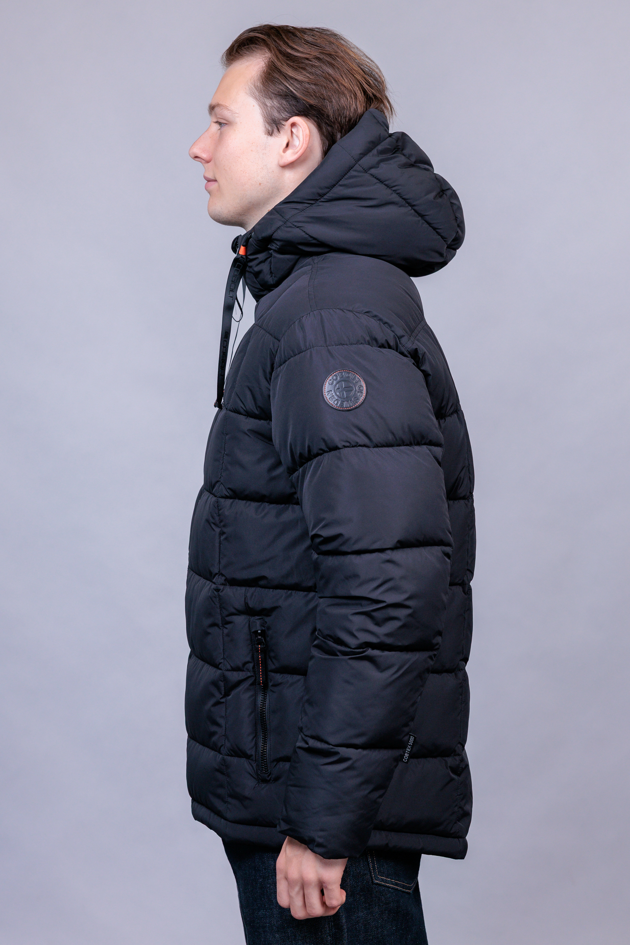 JOAKIM PUFFER JACKET BLACK - Bild 2