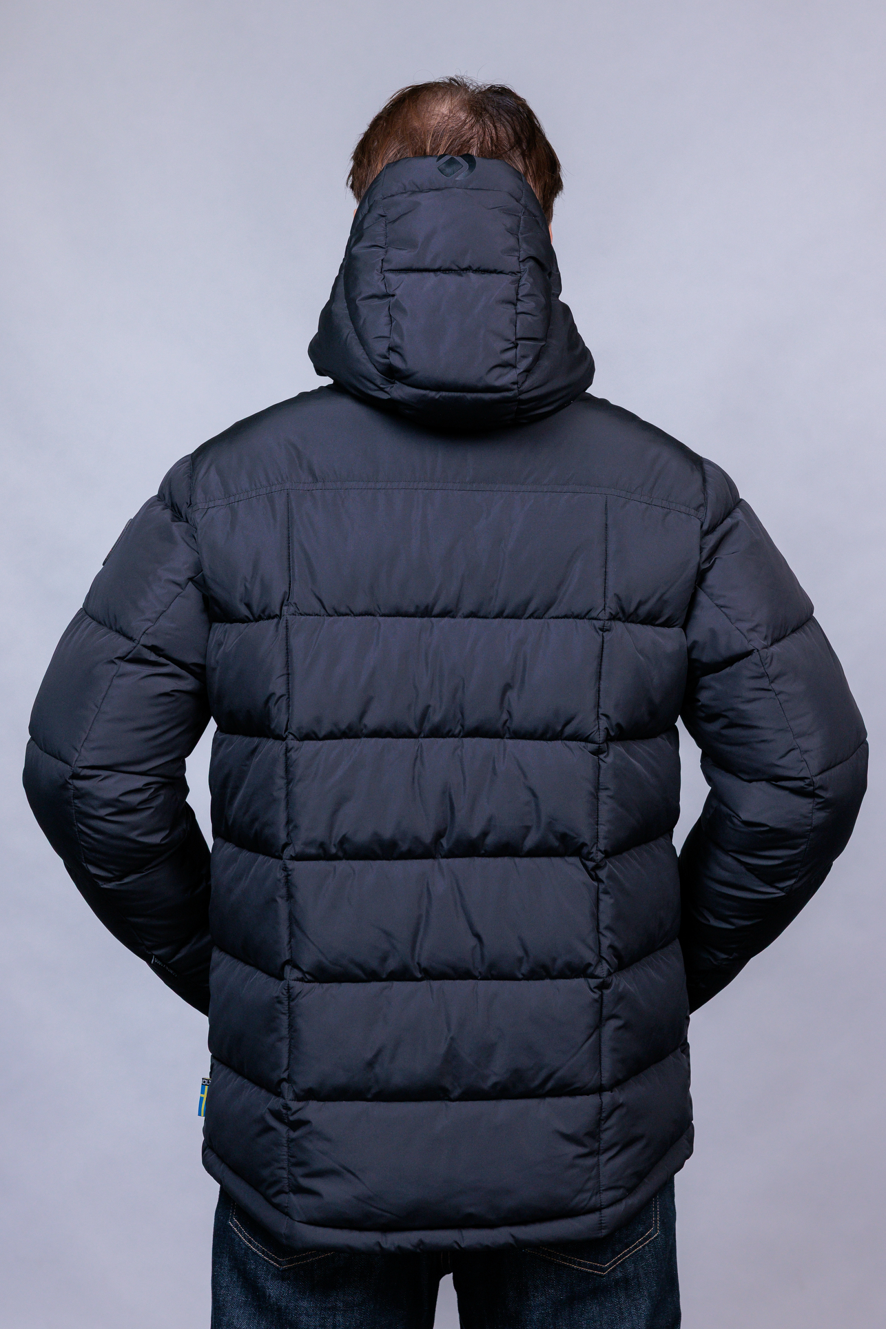 JOAKIM PUFFER JACKET BLACK - Bild 3